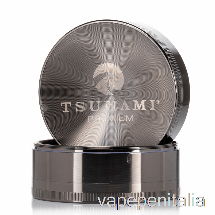 Vape Italia Tsunami 3,9 Pollici Smerigliatrice Superiore Affondata In 4 Pezzi Canna Di Fucile (100 Mm)